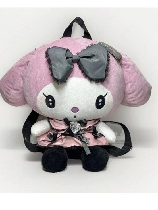Sanrio My Melody Lolita Plush Backpack NEW main image 5